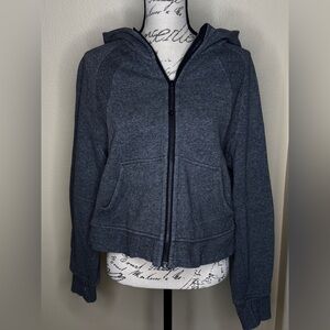 Lululemon Scuba Oversized Full-Zip Hoodie in Heathered Grey , gently used.